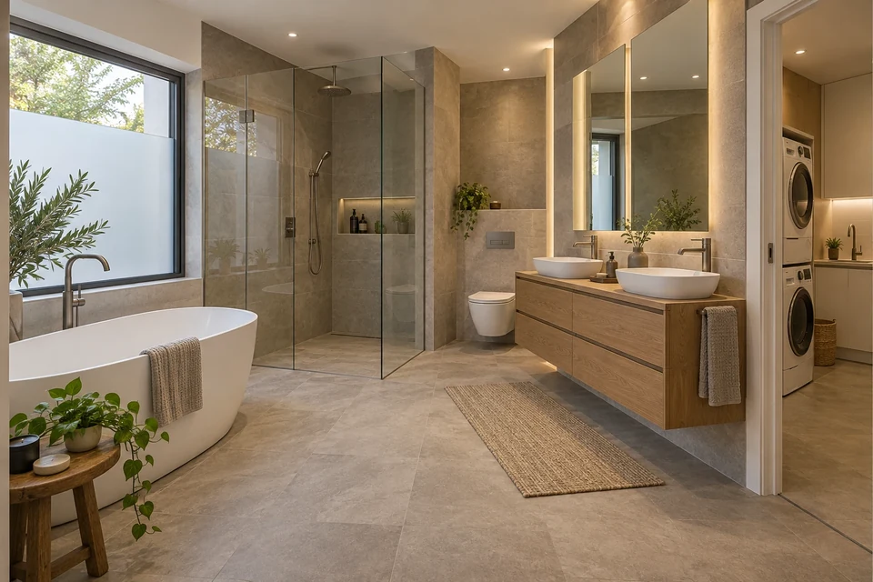 Санузел квартиры 150 м²