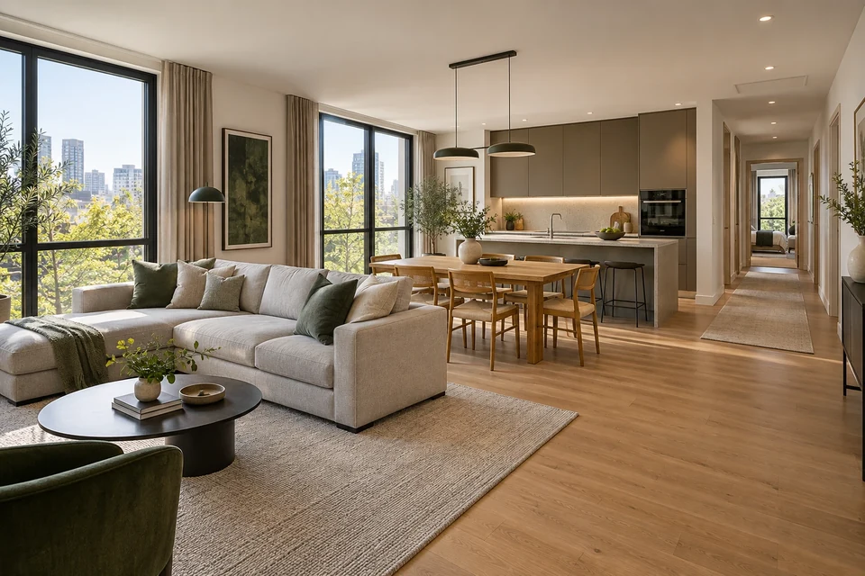 Интерьер квартиры 100 м²